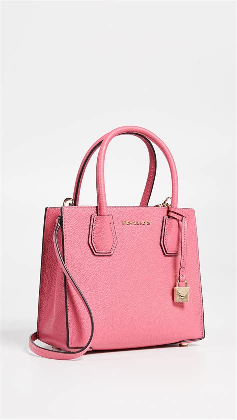 michael kors pink mercer satchel|Michael Kors mercer gallery tote.